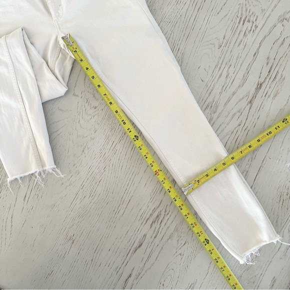 ACNE STUDIOS | MID RISE SCULPTING STRETCH DISTRESSED ANKLE SKINNY JEANS RAW HEM - Picture 6 of 10